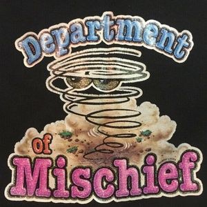 Vintage Sportswear TShirt 80s Dept of Mischief